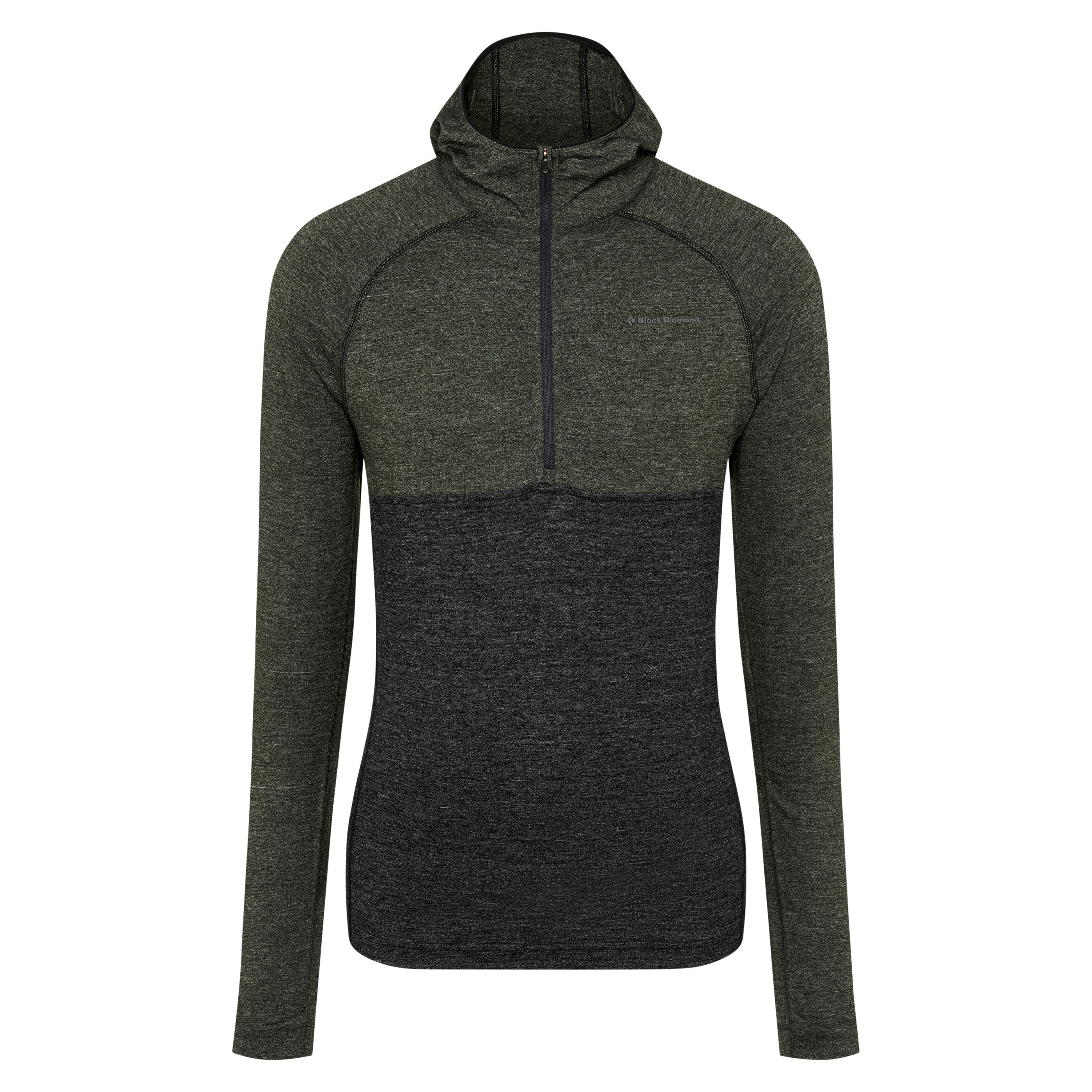 Men's Solution 150 Merino Baselayer Crew Half Zip Hoody - Image 8