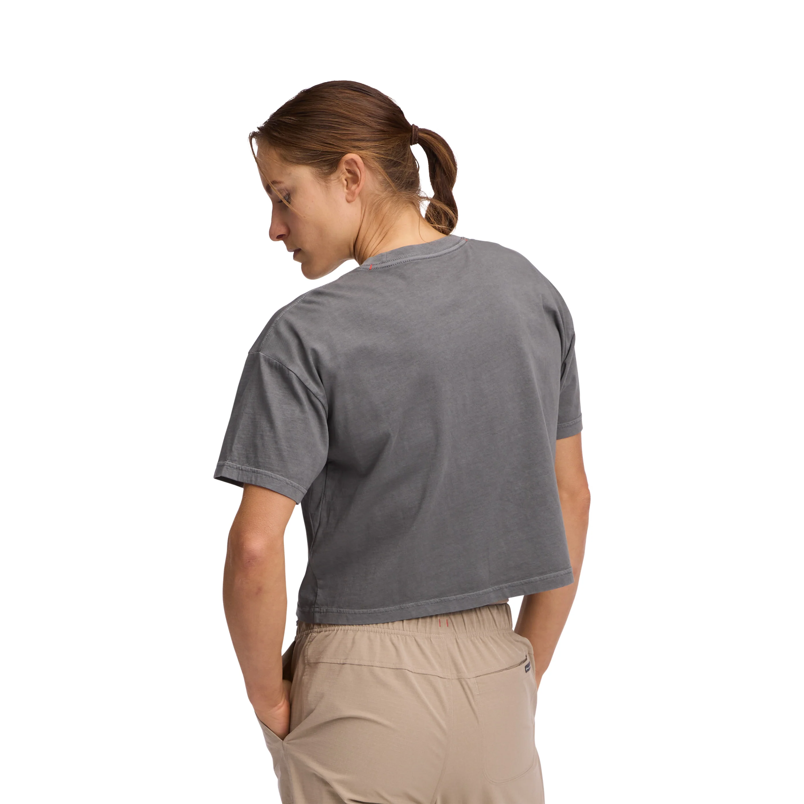 Women's Diamond Crop Short Sleeve Tee - Image 4
